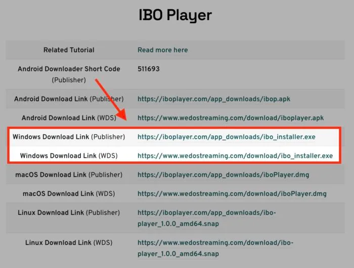 IBO Player on Windows PC